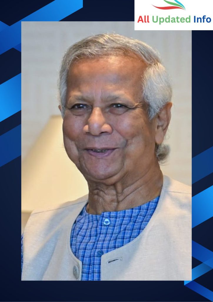 Professor Dr Muhammad Yunus the Founder of Grameen Bank